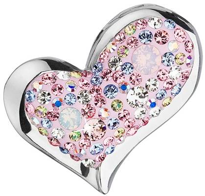 Stříbrný přívěsek s krystaly Swarovski 34184.3 Magic Rose