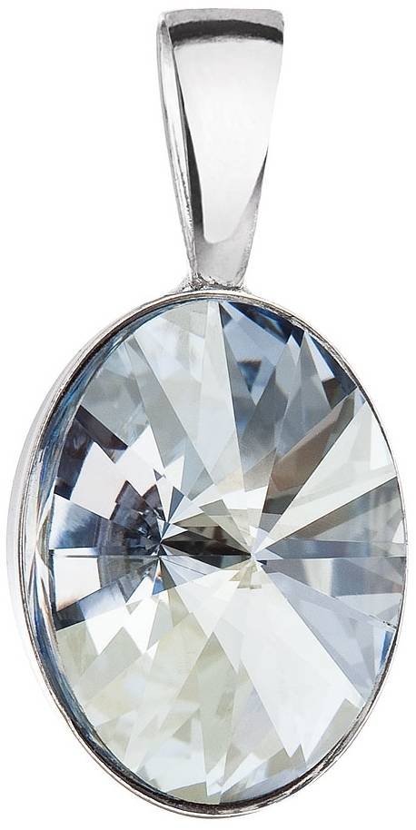 Stříbrný přívěsek s krystalem Swarovski 34245.5