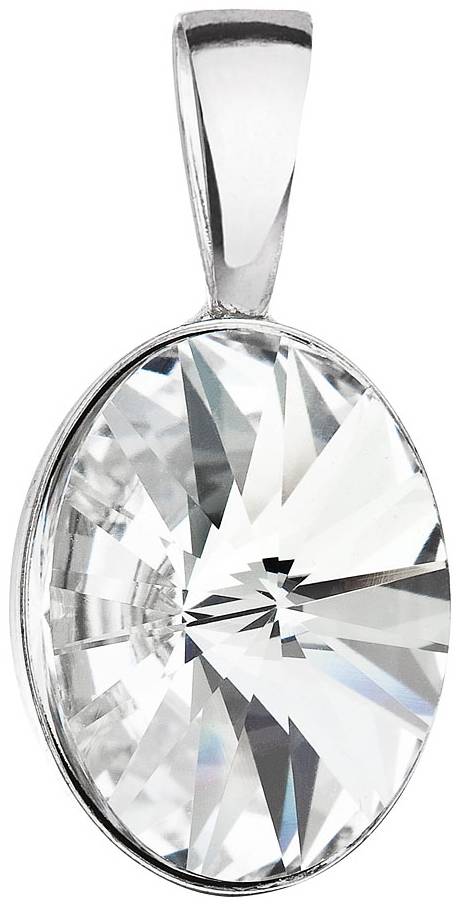 Stříbrný přívěsek s krystalem Swarovski 34245.1