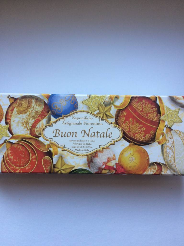 Kazeta mýdel Fior.Vánoce Buon Natale 3x125g 