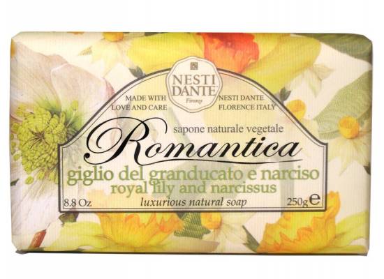 Mýdlo Nesti Dante ROMANTICA Narcis 250g