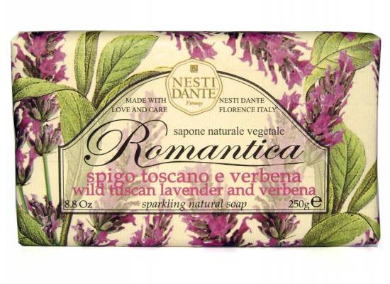 Mýdlo Nesti Dante Romantica LEVANDULE & VERBENA 250g